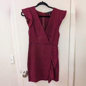 Endless Rose Burgundy Midi Dress